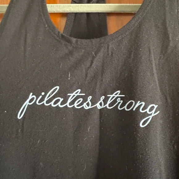 Glyder Club Pilates Black Pilates Strong Tank Top - Picture 2 of 4